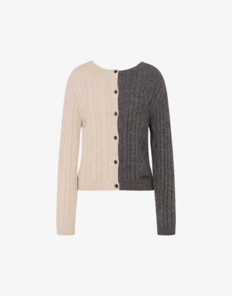 Cardigan en mélange d&rsquo;alpaga