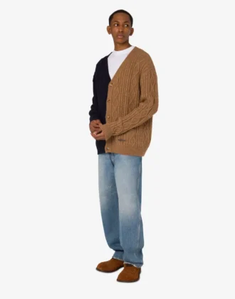 Cardigan en mélange d&rsquo;alpaga