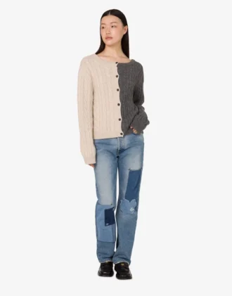 Cardigan en mélange d&rsquo;alpaga