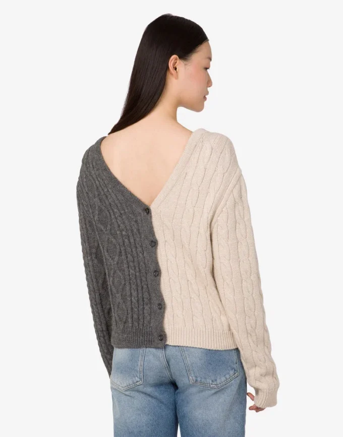 Cardigan en mélange d’alpaga Cardigan en mélange d’alpaga
