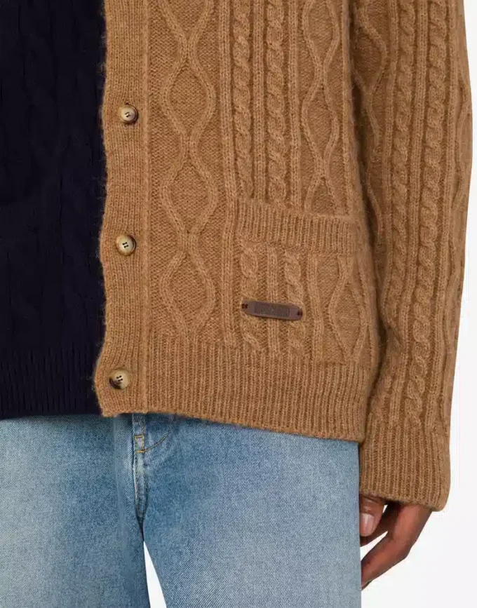 Cardigan en mélange d’alpaga Cardigan en mélange d’alpaga