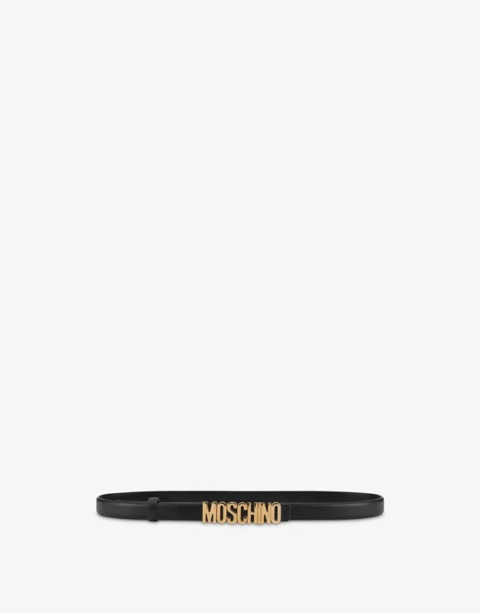 Ceinture avec mini logo Lettering