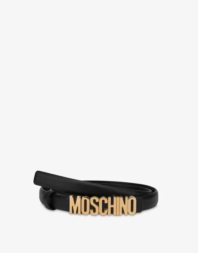 Ceinture avec mini logo Lettering