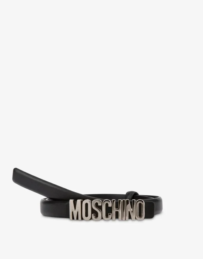 Ceinture avec mini logo Lettering