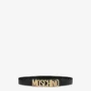 Ceinture en cuir avec logo