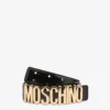 Ceinture en cuir avec logo