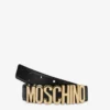 Ceinture en cuir avec logo
