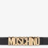 Ceinture en cuir avec logo