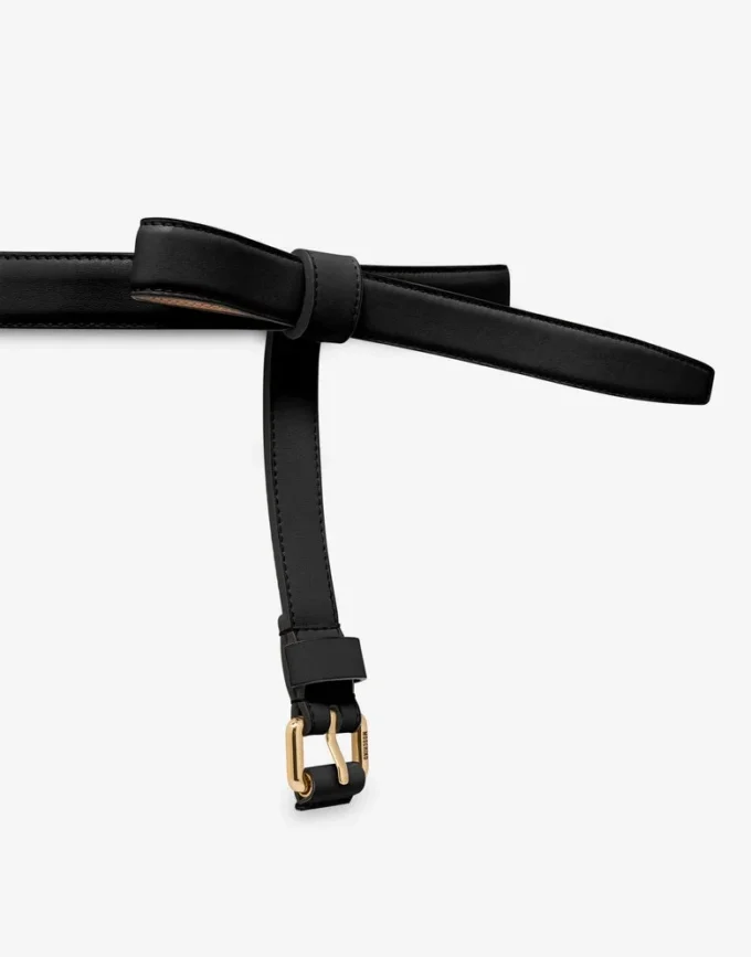 Ceinture en cuir nappa