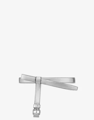 Ceinture en tissu miroir