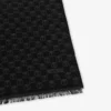 Écharpe avec motif double point d&rsquo;interrogation sur toute la surface