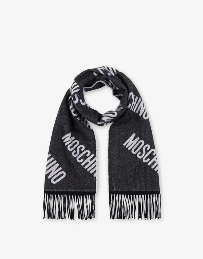 Écharpe en jacquard de laine