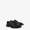 Chaussures Derby en cuir de veau brossé