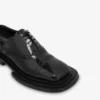 Chaussures Derby en cuir de veau brossé