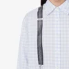 Chemise en coton imprimé vichy
