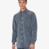 Chemise en denim floqué Chemise en denim floqué