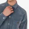 Chemise en denim floqué Chemise en denim floqué