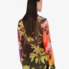 Chemise en georgette de soie imprimée Chemise en georgette de soie imprimée