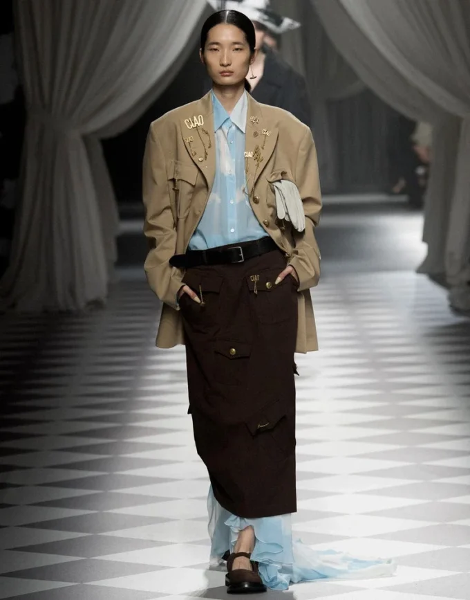 Chemise en georgette « In The Cloud » Chemise en georgette « In The Cloud »