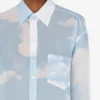 Chemise en georgette « In The Cloud » Chemise en georgette « In The Cloud »