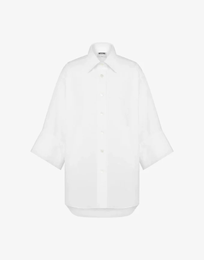 Chemise en popeline de coton