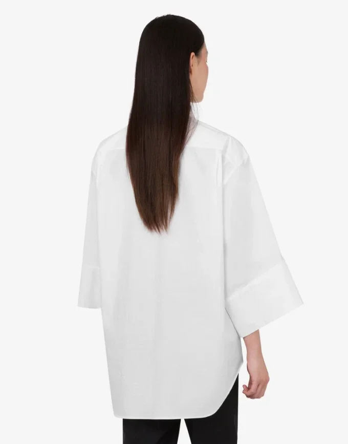 Chemise en popeline de coton