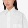 Chemise en popeline de coton