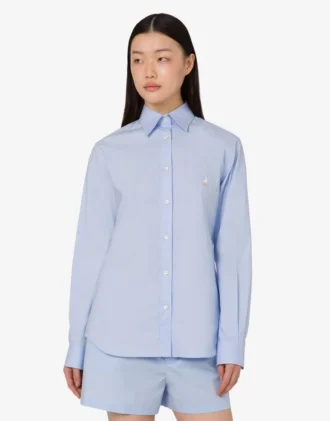 Chemise en popeline de coton Goose