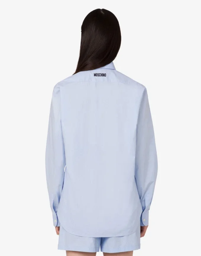 Chemise en popeline de coton Goose