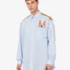 Chemise en popeline de coton imprimée Chemise en popeline de coton imprimée