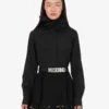 Chemise en popeline de coton jacquard