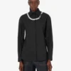 Chemise en popeline de coton stretch imprimée