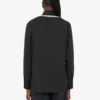Chemise en popeline de coton stretch imprimée