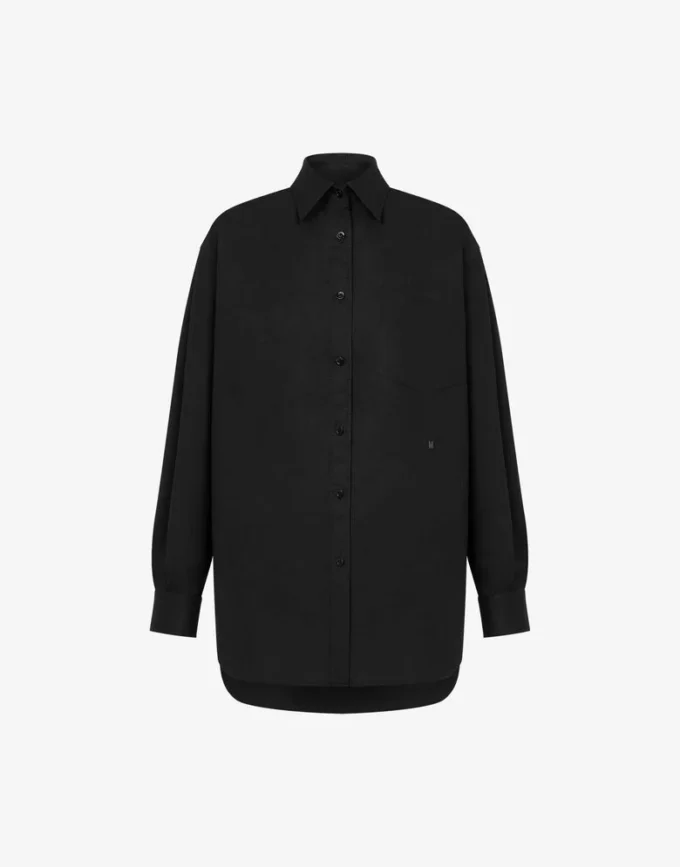 Chemise en popeline stretch