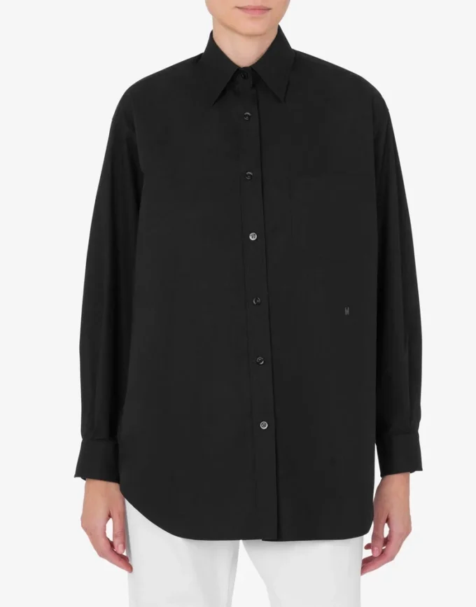 Chemise en popeline stretch