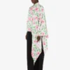 Chemise en twill de soie imprimé
