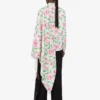 Chemise en twill de soie imprimé