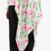 Chemise en twill de soie imprimé