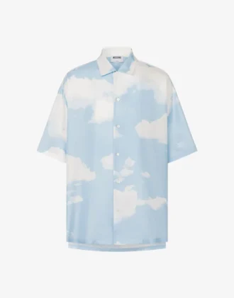 Chemise en twill de soie Nuage d&rsquo;archives