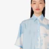 Chemise en twill de soie Nuage d&rsquo;archives