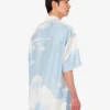 Chemise en twill de soie Nuage d&rsquo;archives