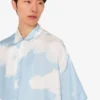 Chemise en twill de soie Nuage d&rsquo;archives