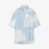 Chemise en twill de soie Nuage d&rsquo;archives