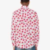 Chemise légère en popeline de coton avec imprimé Chemise légère en popeline de coton avec imprimé