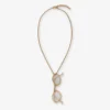 Collier avec pendentif lunettes