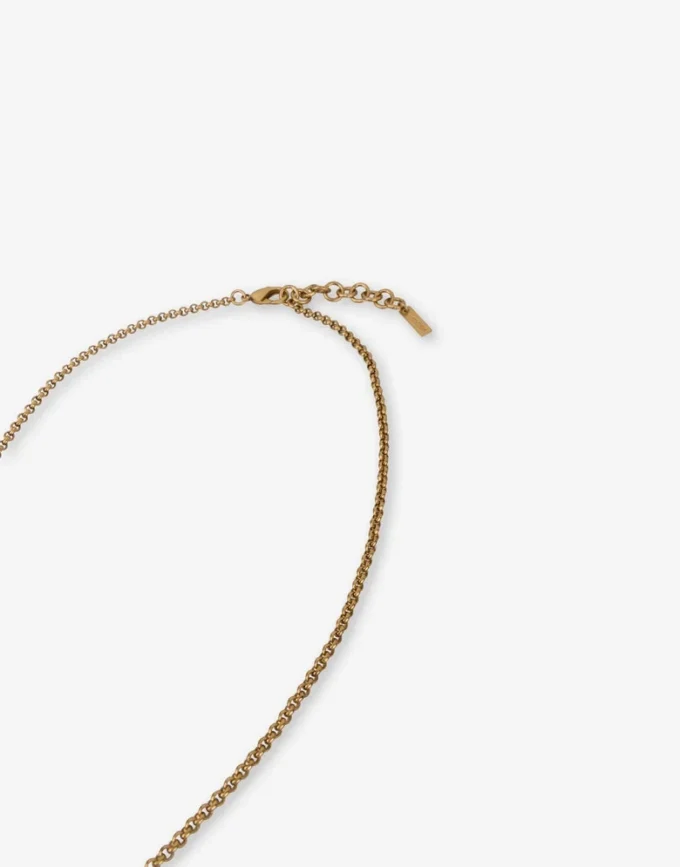 Collier avec pendentif lunettes