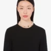 Collier ras du cou avec perles