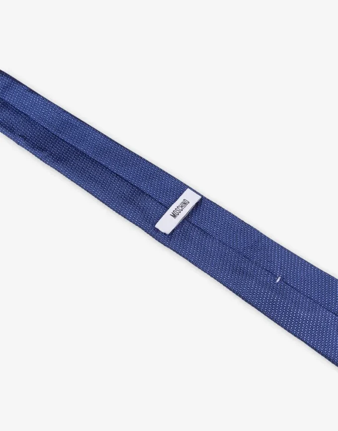Cravate en soie jacquard