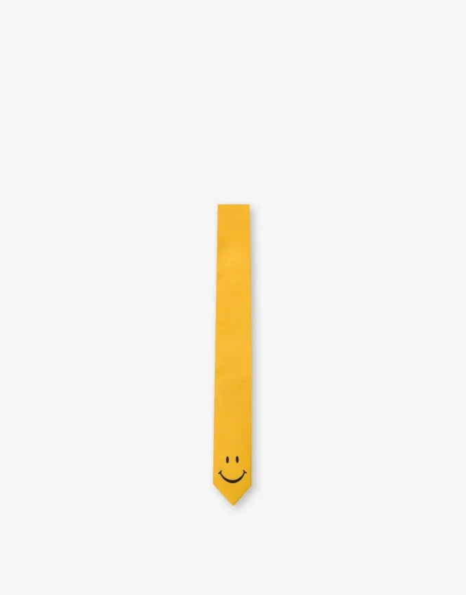 Cravate en soie Smiley®