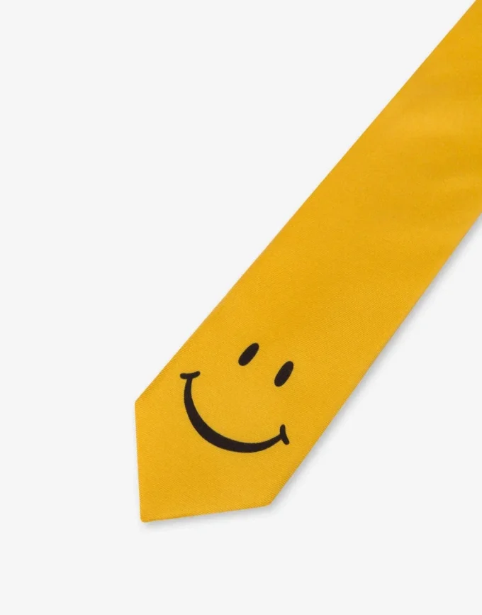 Cravate en soie Smiley®